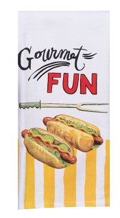 BBQTimeGourmetFunDualPurposeTerryTowelLittle