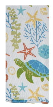 BeachHouseSeaTurtleDualPurposeTerryTowelLittle