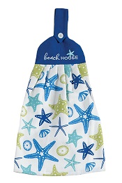 BeachHouseStarfishTieTowelLittle