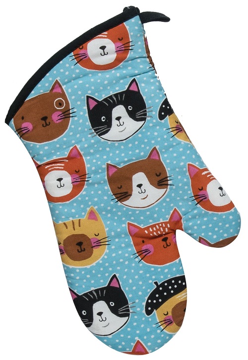 Kay Dee (R3825) Crazy Cat Oven Mitt