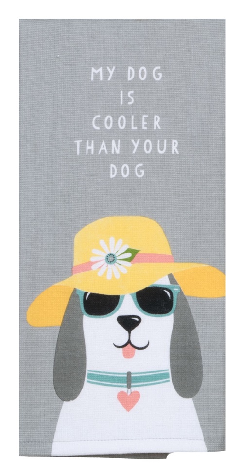 Kay Dee (R4650) Dog Patch Cool Dog Dual Purpose Terry Towel