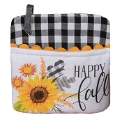 GinghamSunflowerPocketMittLittle