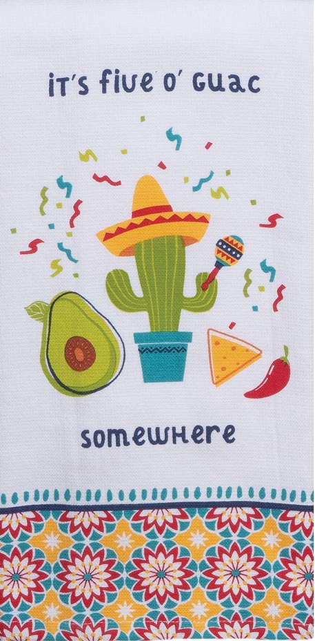 Kay Dee (R4427) Guac World Five O' Guac Dual Purpose Terry Towel