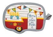 Kay Dee (R4252) Happy Camper Shaped Potholder Large