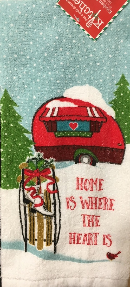 Kay Dee (H3223) Home For Holidays Terry Towel