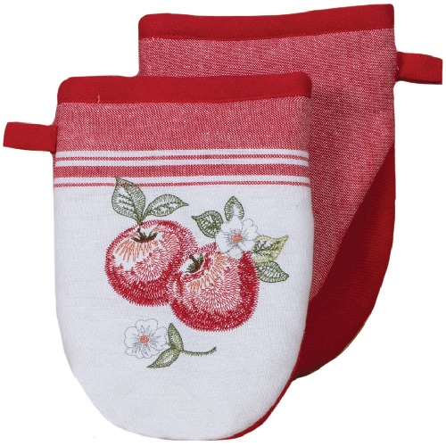 Kay Dee (R6625) Apple Picking Embroidered Grabber Mitt