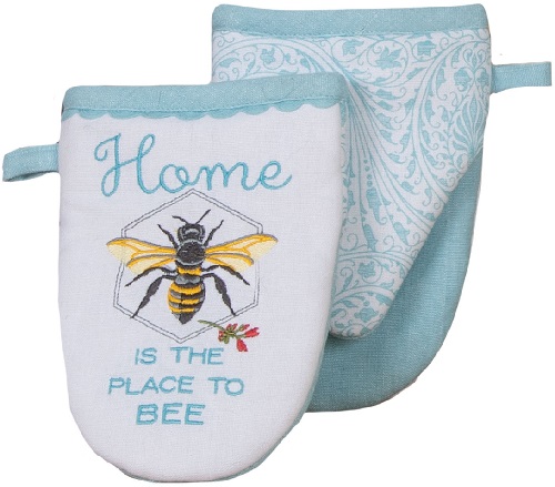 Kay Dee (R7565) Blossoms & Bees Grabber Mitt