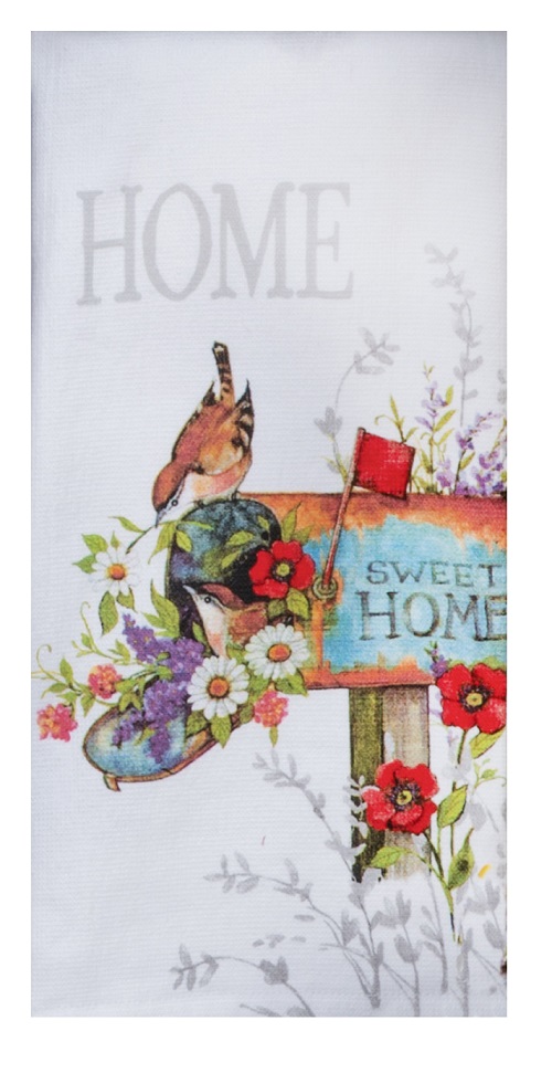 Kay Dee (R7577) Flower Market Mailbox Dual Purpose Terry Towel