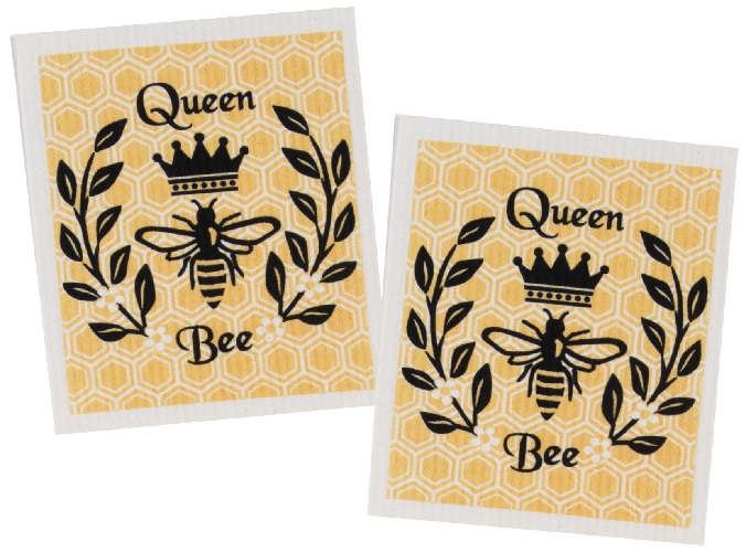 Kay Dee (R7637) Queen Bee 2PK Fun Cloths