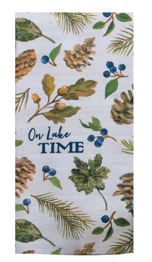 Kay Dee (R5920) Lakeside Retreat Lake Time Dual Purpose Terry Towel