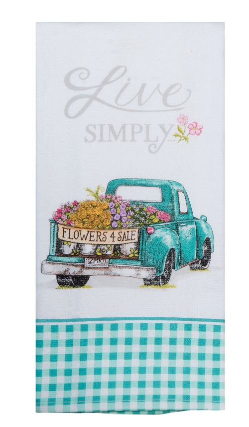 Kay Dee (R4850) Live Simply Truck Dual Purpose Terry Towel 