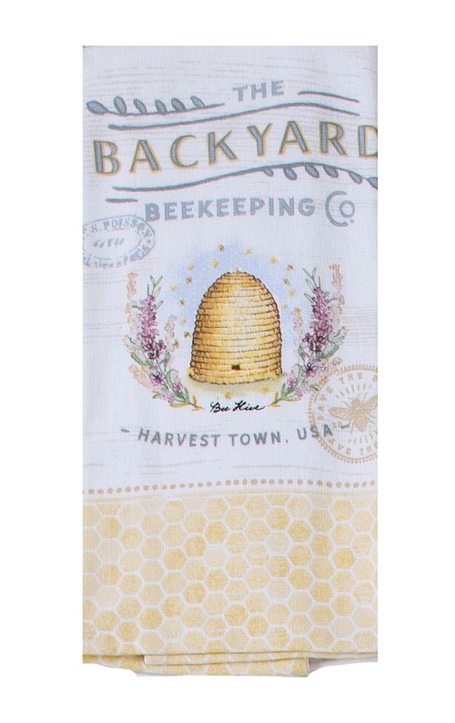 Kay Dee (R7080) Local Market Backyard Beekeeping Dual Purpose Terry Towel 