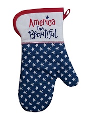 R6515AmericaTheBeautifulOvenMittLittle