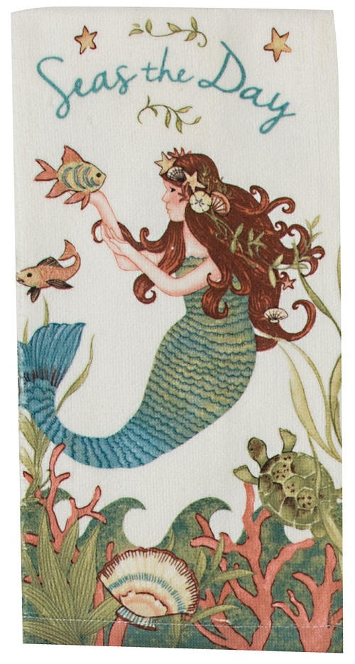 Kay Dee (R4060) Seas The Day Terry Towel