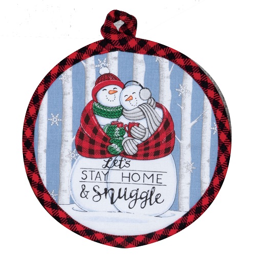 Kay Dee (H6292) Cuddle Weather Snowman Potholder