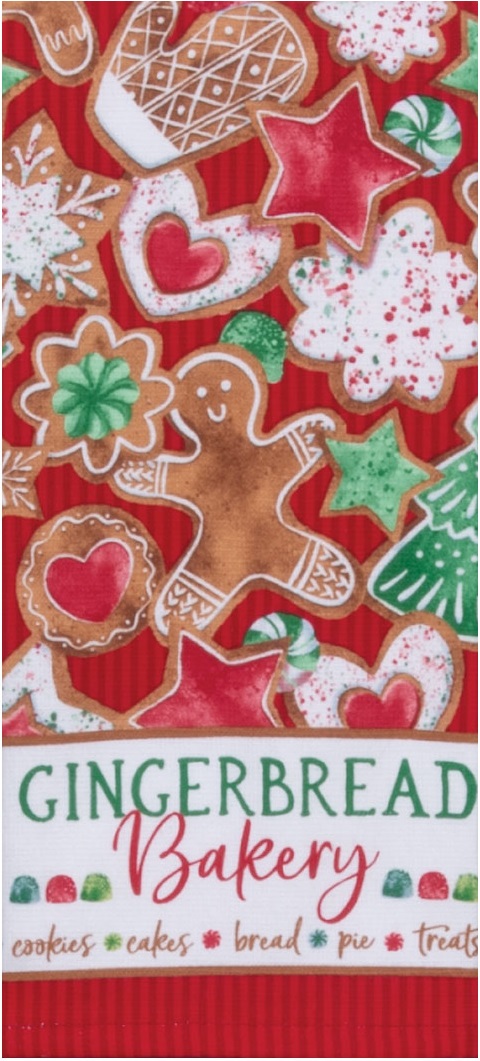 Kay Dee (H6473) Sweet Ginger Bakery Dual Purpose Terry Towel