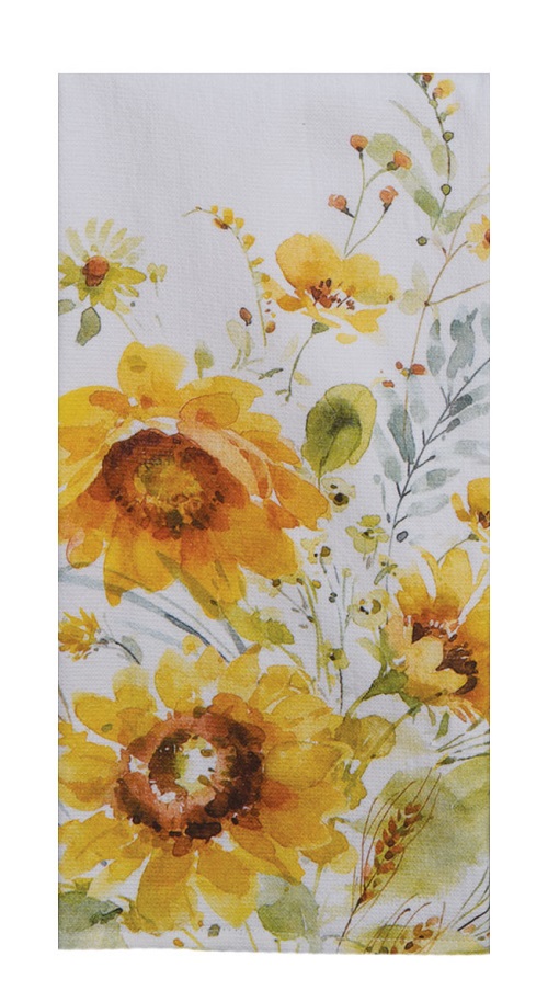 Kay Dee (R7230) Sunflowers Forever Dual Purpose Terry Towel