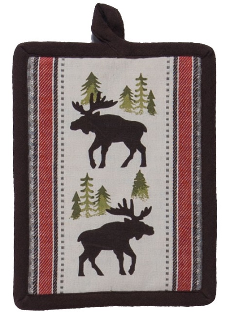 Kay Dee (R3302) Simple Living Moose Potholder