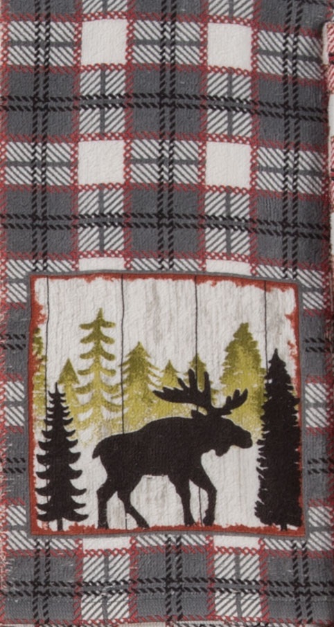 Kay Dee (R3300) Simple Living Moose Terry Towel