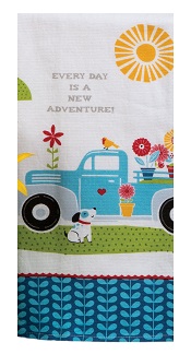 SummerAdventureTruckDualPurposeTerryTowelLittle