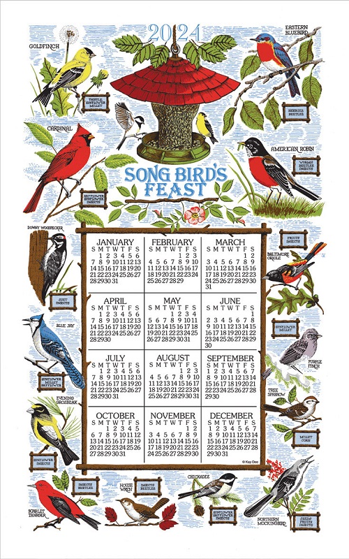 2024 Calendar Towel (3443) 