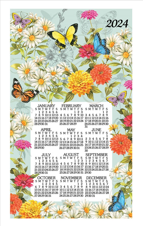 2024 Calendar Towel (3444) 